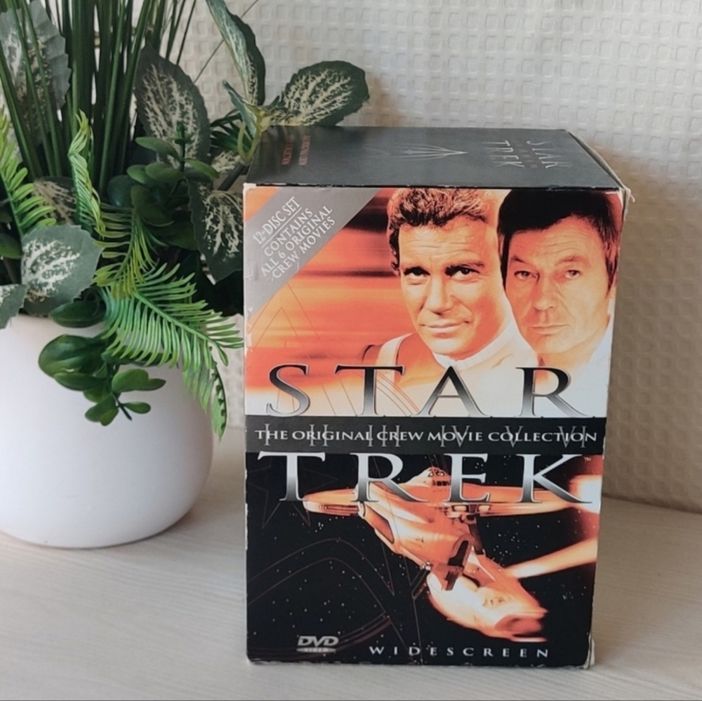 Star Trek I ll lll lV V Vl The Original Crew Movie DVD Collection